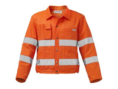 GIUBBETTO ALTA VISIBILITA' ARANCIO FLUO TG.L