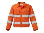 GIUBBETTO ALTA VISIBILITA' ARANCIO FLUO TG.XL