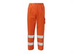 PANTALONI ALTA VISIBILITA' ARANCIO FLUO TG.L