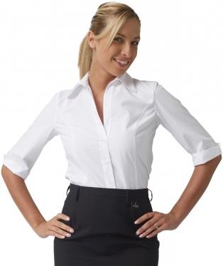 CAMICIA MARIA MANICA 3/4 (COL. BIANCO)