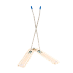 SCOPA FORBICE COMPLETA C/STAFFE LEGNO