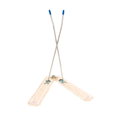 SCOPA FORBICE COMPLETA C/STAFFE LEGNO