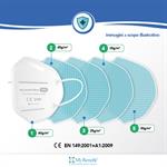 MASCHERA FACCIALE FFP2 S/VALVOLA PR19180