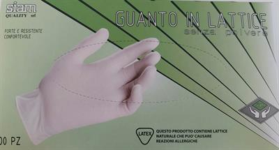 GUANTI LATTICE SIAM TG.M 10CF 100PZ