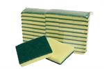 SPUGNA ACCOPPIATA GIALLO/VERDE 13/S