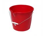 SECCHIO ROTONDO ROSSO C/BECCO LT 10